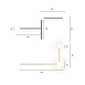 Настенный Светильник Lines 2 Черный Imperiumloft 140828-26 - фото