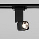 Трековый светильник для однофазного шинопровода Cubus чёрный матовый 10 Вт 4200K 85516/01 Elektrostandard - фото