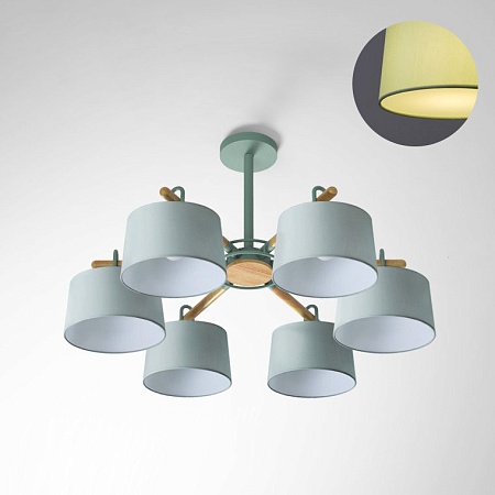 Потолочная Люстра На Штанге Even 6 Olive Imperiumloft 178368-26 - фото
