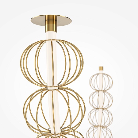 Подвесной светильник Maytoni Golden Cage MOD216PL-L42G3K - фото