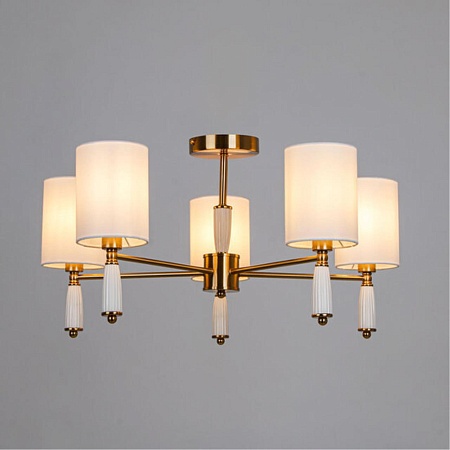 Люстра на штанге Arte Lamp WAVERLEY A4102PL-5PB - фото