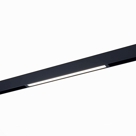 Св-к трек. Черный LED 1*18W 4000K 1 400Lm Ra>90 120 IP20 L410xW25xH41 220V ST657.446.18 - фото