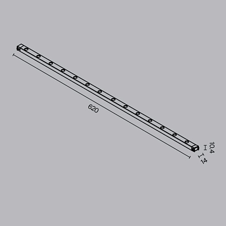 Трековый светильник Technical Points  TR174-1-24WTW-M-B - фото