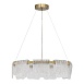 Светильник подвесной ST-Luce золотистый/прозрачный LED 1*54W 3000K SL6021.203.54 - фото