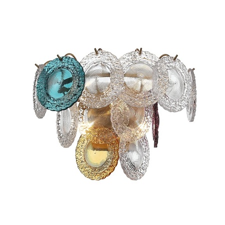 Бра ST-Luce Золотистый/Разноцветный G9 5*5W SL420.201.05 - фото