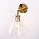 Бра Rh Utilitaire Funnel Shade Single Sconce Brass Imperiumloft 123270-22 - фото