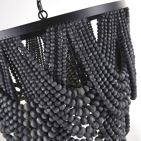 Люстра Amelia Wood Bead Chandelier Imperiumloft 123352-22 - фото