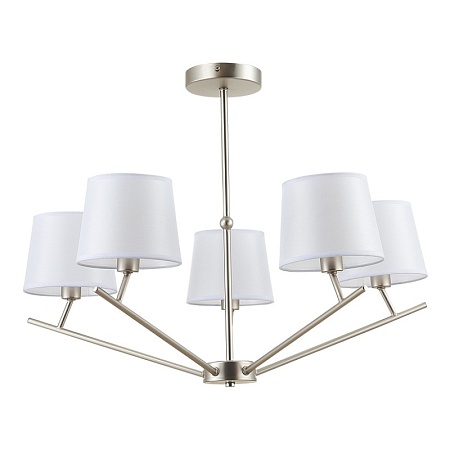 Светильник потолочный Никель/Белый E14 5*40W SLE300102-05 - фото