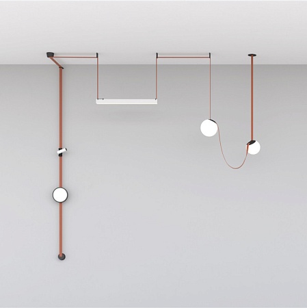 Светильник на шине Denkirs BELTY ORB DK5551-BK - фото