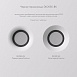 DK2080-WH Встраиваемый точечный светильник для натяжных ПВХ потолков INVIZ, IP 20, до 9 Вт, GU10, LED, белый, ABS-пластик - фото