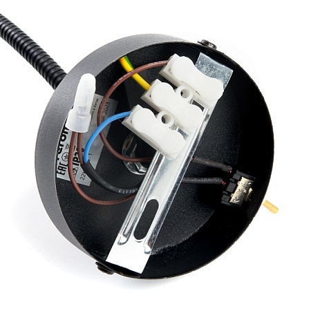 ML400 настенный под лампу с выключателем MR16/GU10, 35W,  черный - фото