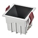 Св-к встр. Белый LED 1*10W 60° IP20 L65xW65xH52 85-265V В комплекте ST757.438.10S - фото