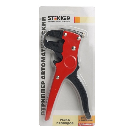 Автоматический многофункциональный инструмент для зачистки кабеля (стриппер),0,25-6мм2, WSC-002 - фото