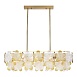 Светильник подвесной ST-Luce золотистый/Прозрачный, январный E14 8*60W SL6240.203.08 - фото