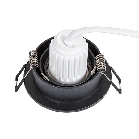 Точечный встраиваемый светильник ARTE LAMP A2067PL-1BK - фото