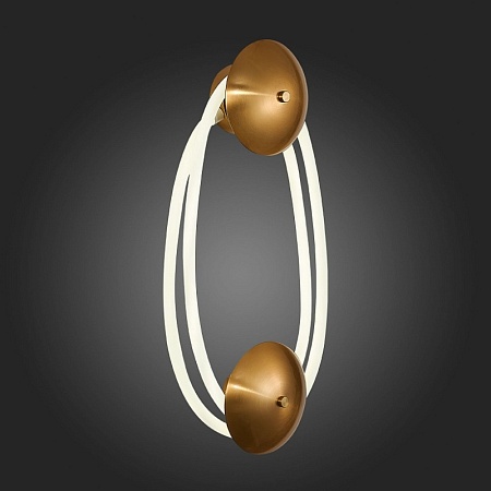 Светильник настенный ST-Luce Латунь/Белый LED 1*30W 4000K SL6102.321.30 - фото