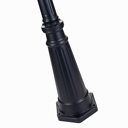 Светильник уличный наземный ST-Luce Черный/Черный, Прозрачный E27 2*40W SL081.405.02 - фото
