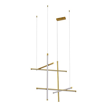 Светильник подвесной ST-Luce Матовое золото LED 1*70W 3000K SL6207.203.70 - фото