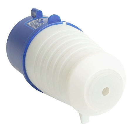 Вилка прямая ST-023 32А 220В 2P+PE IP44, PPG32-023-44, Stekker - фото