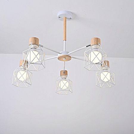 Потолочная Люстра Corf B3 White 5 Lamps Imperiumloft 189479-26 - фото