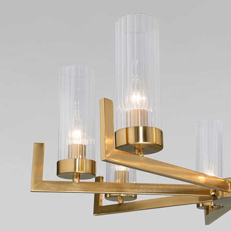 Подвесной светильник Eurosvet 60133/8 латунь - фото