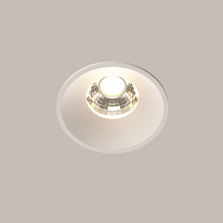 Встраиваемый светильник Technical Round DL058-7W3K-W - фото