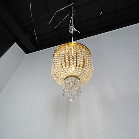 Потолочная Люстра Jacqueline White Sconce Brass Imperiumloft 186172-22 - фото