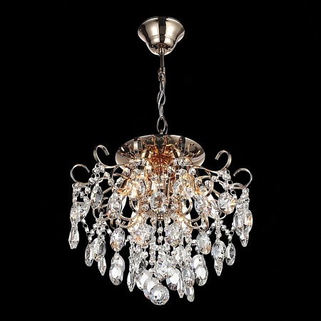 Люстра подвесная ST-Luce Золотистый/Прозрачный E14 6*40W SL846.202.06 - фото