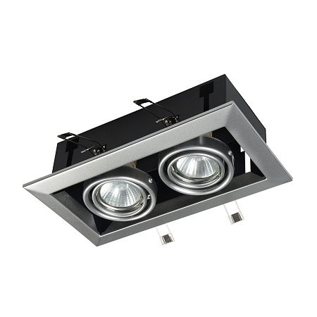 Встраиваемый светильник Technical Metal Modern DL008-2-02-S - фото