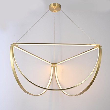 Подвесной Светильник Solana Light 3 Gold Imperiumloft 193448-23 - фото