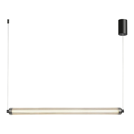 Светильник подвесной ST-Luce Черный/Прозрачный LED 1*30W 4000K SL6224.413.01 - фото