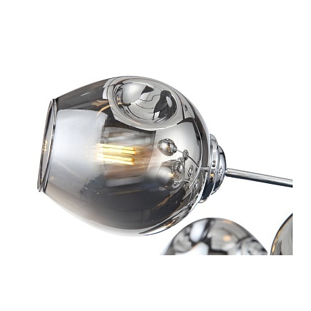 Светильник подвесной ST-Luce Хром/Дымчатый E14 12*40W SL1500.103.12 - фото