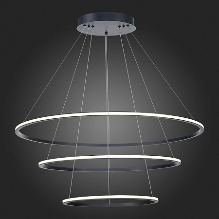 Светильник подвесной ST-Luce Черный/Белый LED 1*114W 4000K ST604.443.114 - фото