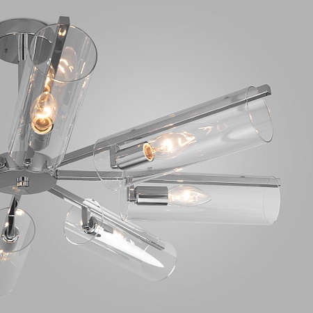 Потолочный светильник Eurosvet 70144/8 хром - фото