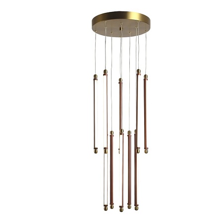Светильник подвесной ST-Luce Латунь/Терракотовый, Белый LED 10*6,5W 3000K SL6225.303.10 - фото