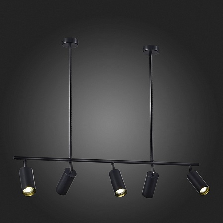 Светильник подвесной ST-Luce Черный/Черный GU10 5*5W 4000K SL1206.403.05 - фото