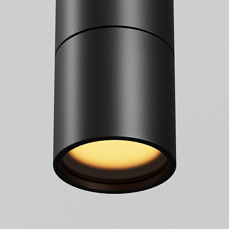 Уличный трековый подвесной светильник Focus led Elasity IP 3000К 8Вт 38° черный - фото