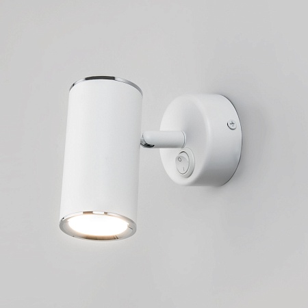 Настенный светодиодный светильник Rutero GU10 SW белый Rutero GU10 SW белый (MRL 1003) Elektrostandard - фото