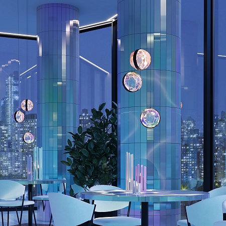 Подвесной светильник Maytoni Misterio MOD379PL-L17B3K - фото