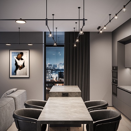 Esthetic Magnetic Трековый светильник 10W 3000K (чёрный) 85125/01 Elektrostandard - фото