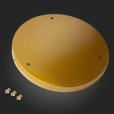 Потолочное крепление на 3 лампы (круглое) ST-Luce Золотистый SL001.203.03 - фото