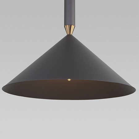 Подвесной светильник Eurosvet 50024/1 серый - фото