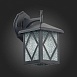 Светильник уличный настенный ST-Luce Черный/Черный, Прозрачный E27 1*60W SL084.411.01 - фото