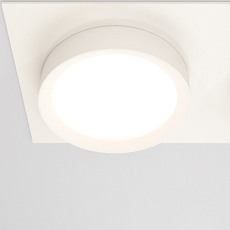 Встраиваемый светильник Technical Hoop DL086-02-GX53-SQ-W - фото