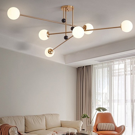 Подвесная Люстра Jesi Gold Imperiumloft 185383-26 - фото