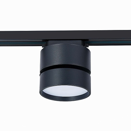 Св-к трек. Черный LED 1*14W 4000K 1 100Lm Ra>90 120° IP20 D104xH128 170-240VV ST651.446.14 - фото