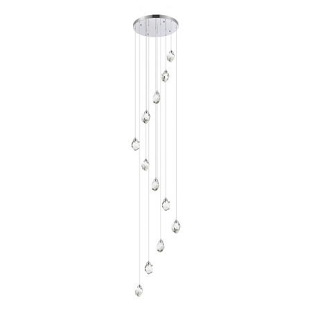 Светильник подвесной ST-Luce Хром/Прозрачный LED 12*3W 3000K SL6114.103.12 - фото