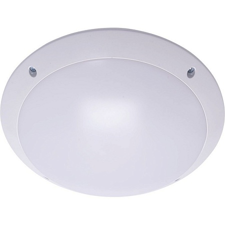 Светильник накладной IP64, 220V, 2*60Вт  2*Е27, белый , серии Альтан, ФБУ 05-2*20-001 - фото