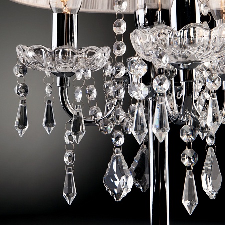 Настольный светильник Eurosvet 2045/3T хром/белый - фото