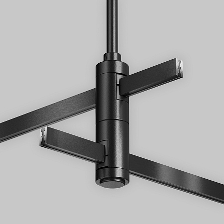 Крепление потолочное Medium двойное 300мм Flarity черный - фото